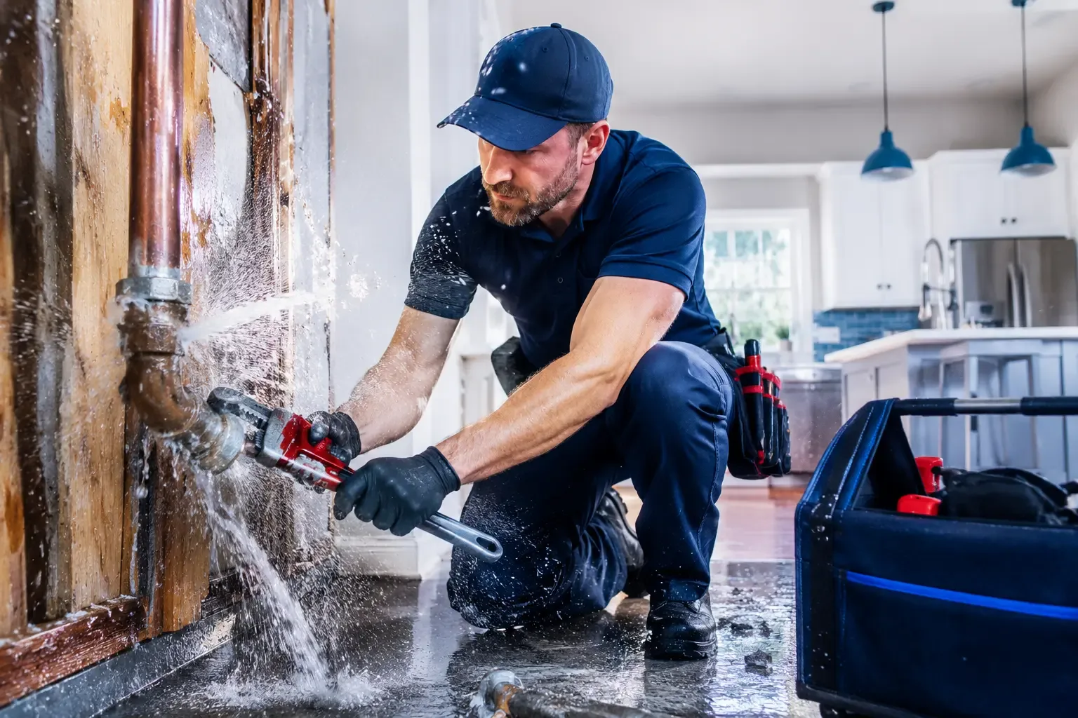 Local emergency pipe repair professionals in Baden, PA